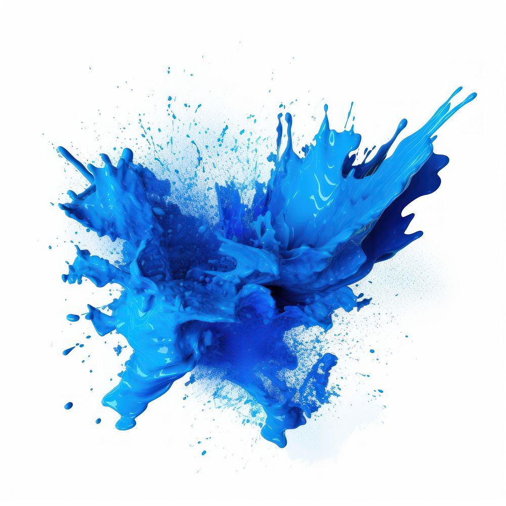 Blue Paint Splatter backgrounds paint blue.