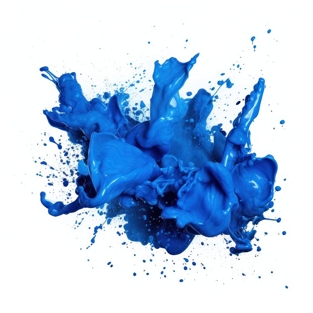Blue Paint Splatter backgrounds paint blue.