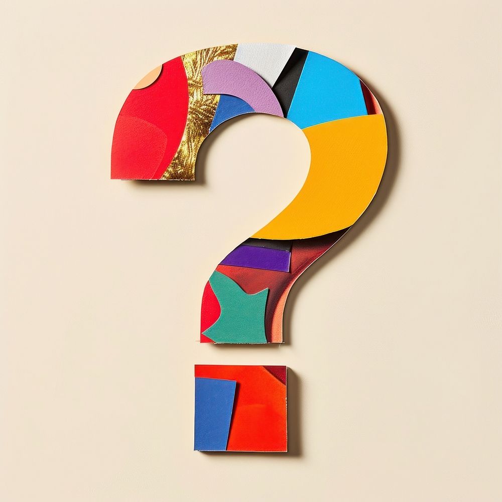 Alphabet Question Mark symbol paper | Premium Photo Illustration - rawpixel