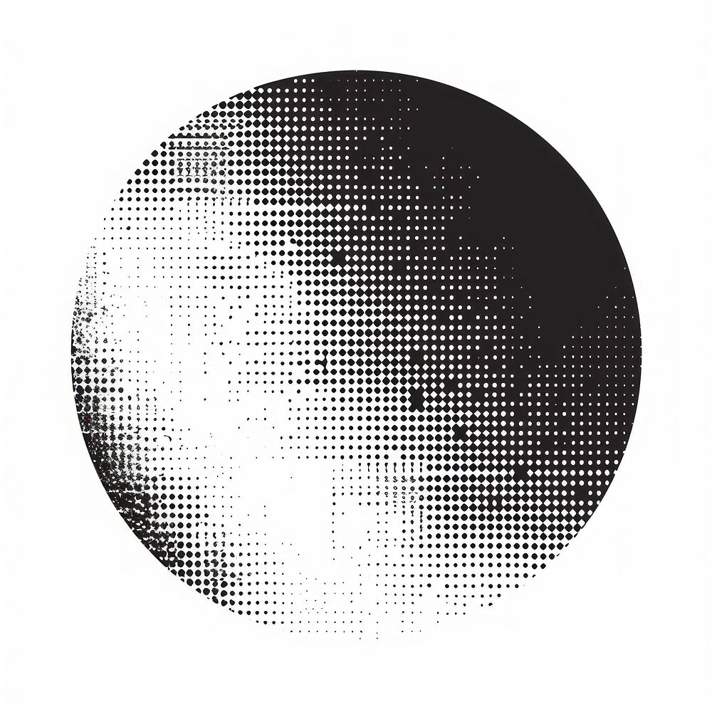 Circle shape backgrounds monochrome texture.