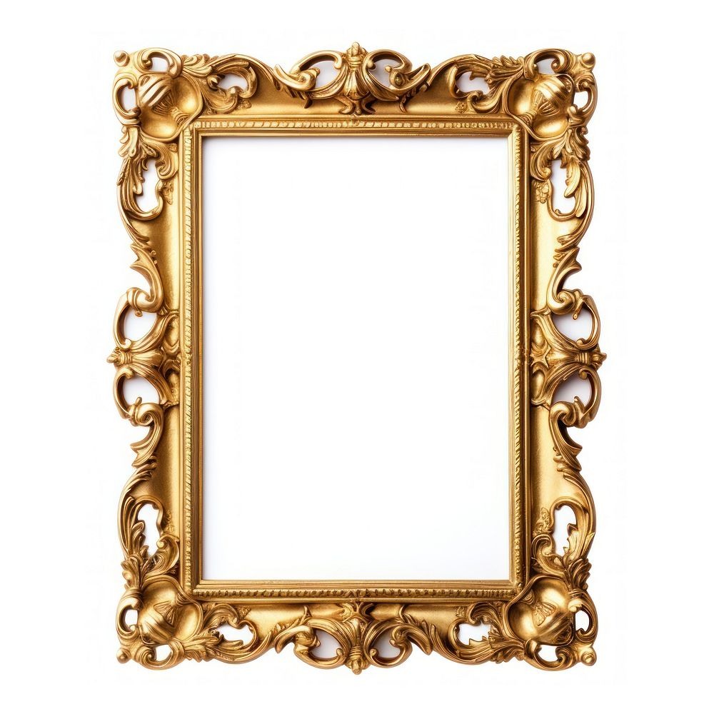 Freefoem Renaissance frame rectangle mirror photo.