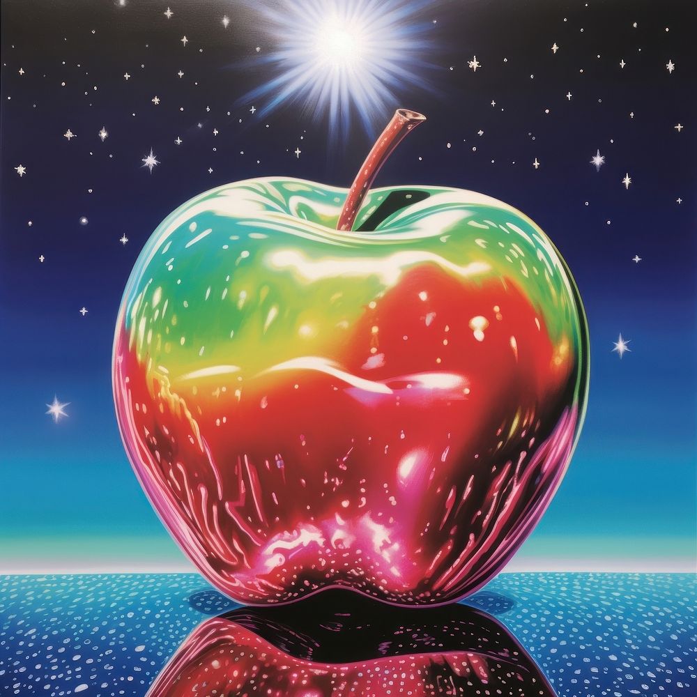 Apple star art creativity. | Premium Photo Illustration - rawpixel