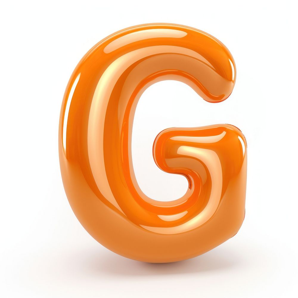 Orange letter G number text | Premium Photo Illustration - rawpixel