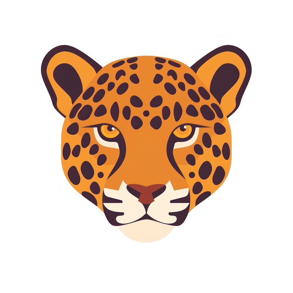 Jaguar sign icon wildlife leopard cheetah.