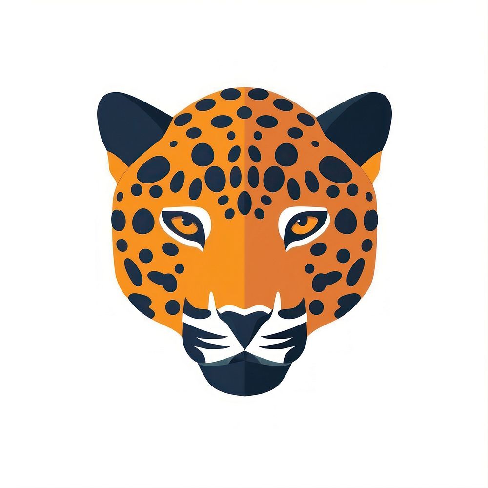 Jaguar sign icon wildlife leopard cheetah.