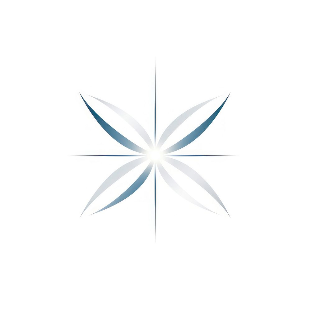 Logo symbol line white background.