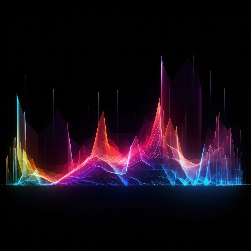 Speaking wave backgrounds abstract pattern.