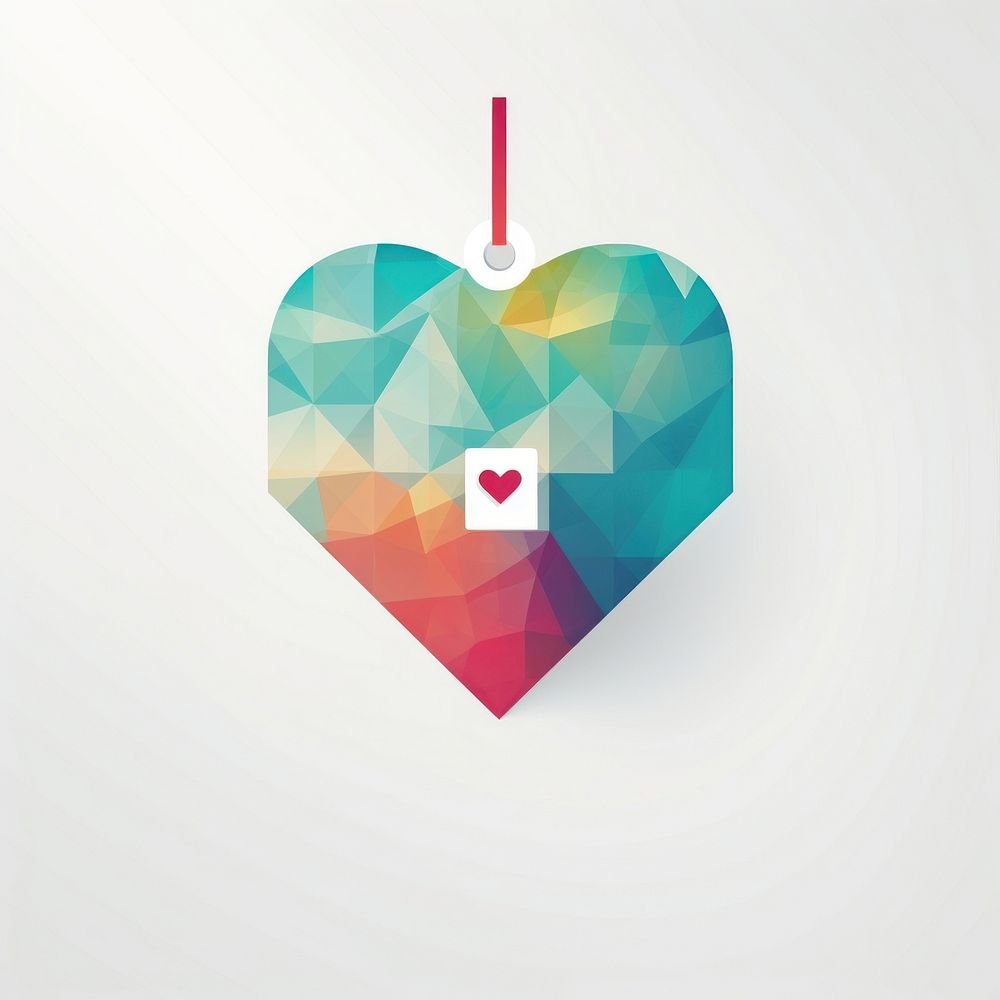 Heart symbol accessories creativity.