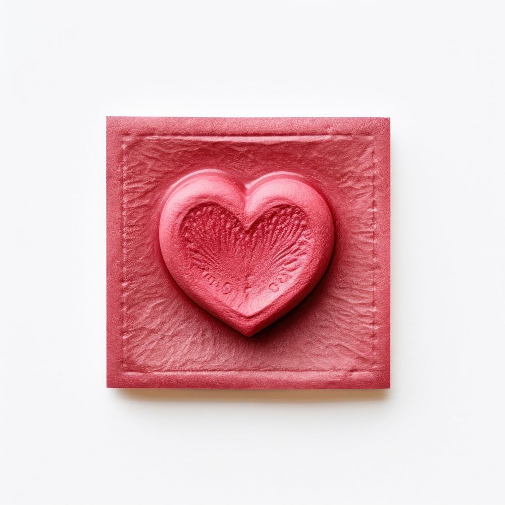 Heart rectangle white background confectionery.