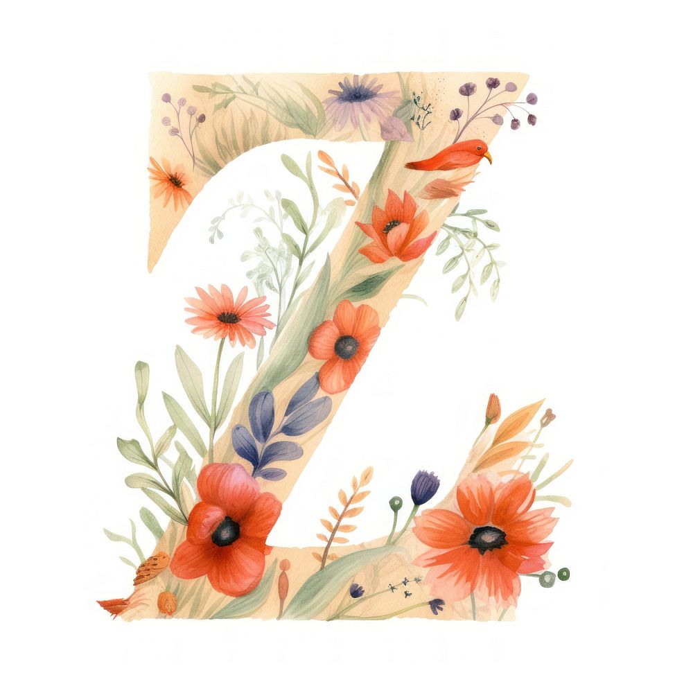 Art pattern flower number.