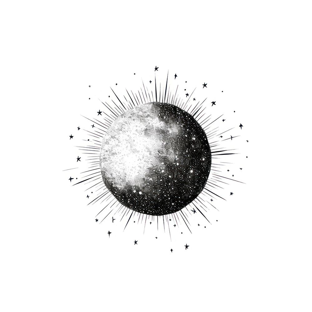 Sparkle planet drawing astronomy sphere.