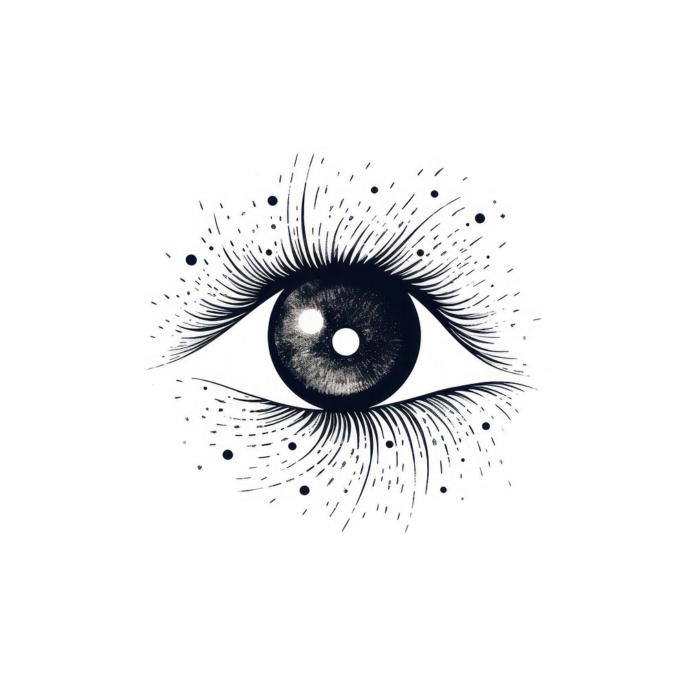 Celestial eye logo drawing sketch | Premium Photo Illustration - rawpixel