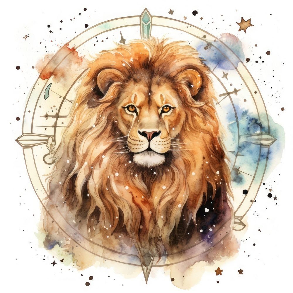 Leo horoscope mammal animal representation.