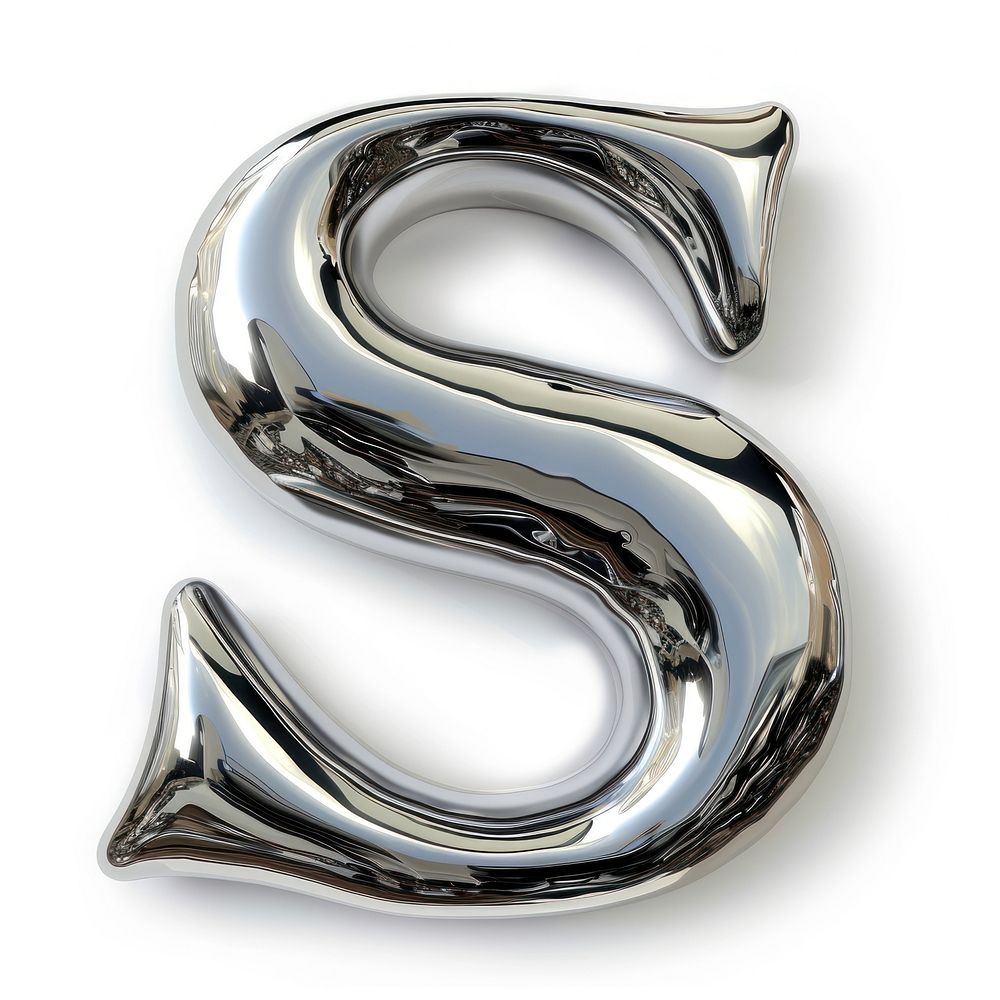 Alphabet S letter silver weaponry | Free Photo Illustration - rawpixel