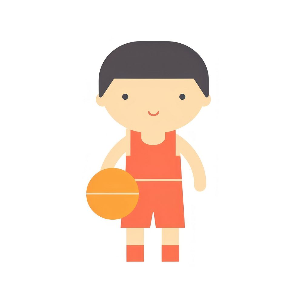 Basketball player sports exercising activity.