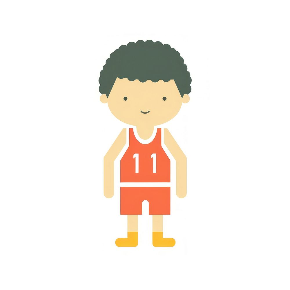 Basketball player exercising portrait standing.