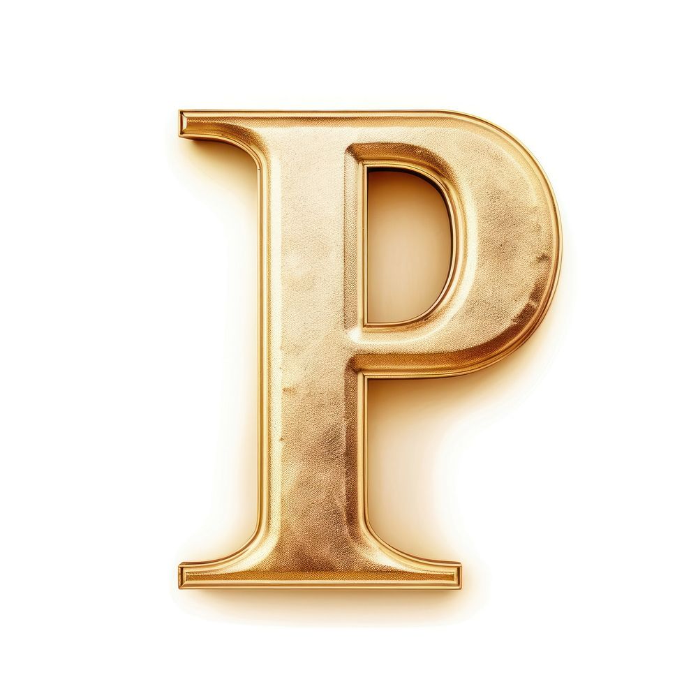 Golden alphabet W letter text white background letterbox.