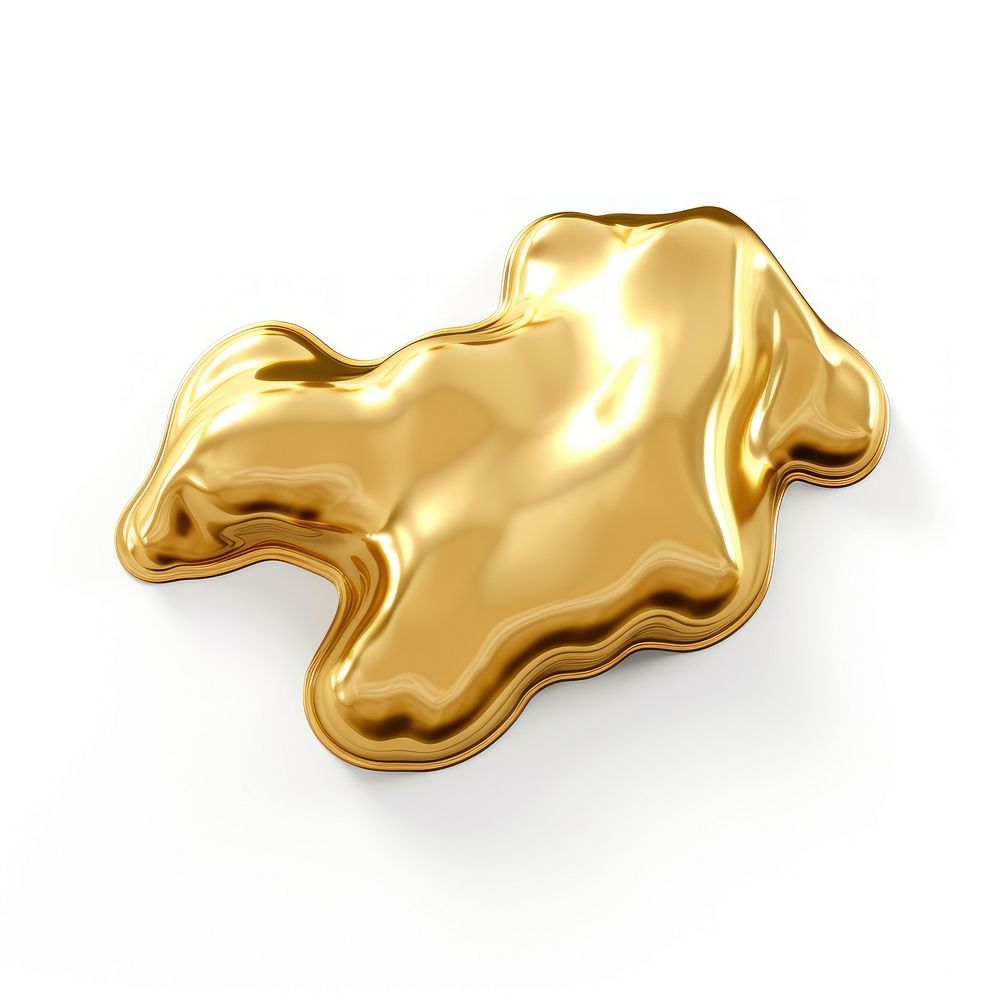 Cloud gold jewelry metal.