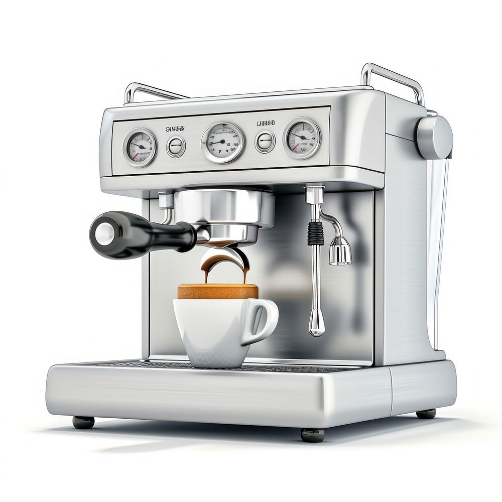 Espresso machine appliance coffee cup.