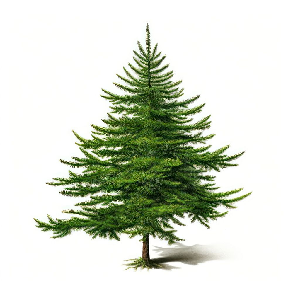 Evergreen plant tree pine.