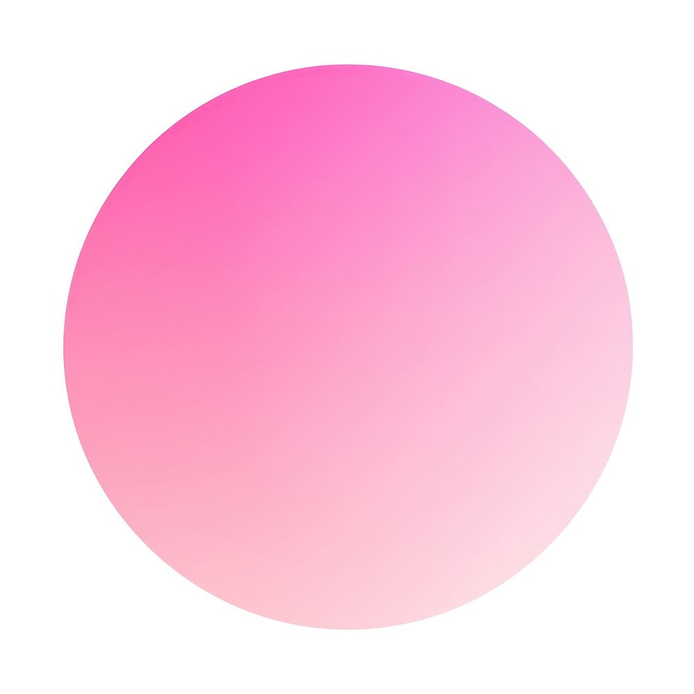 Circle shape pink white background bacterium.