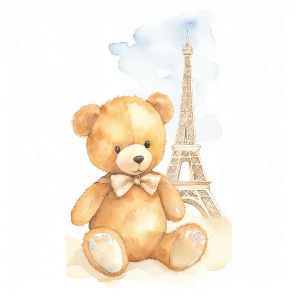 Teddy bear tower cute toy.