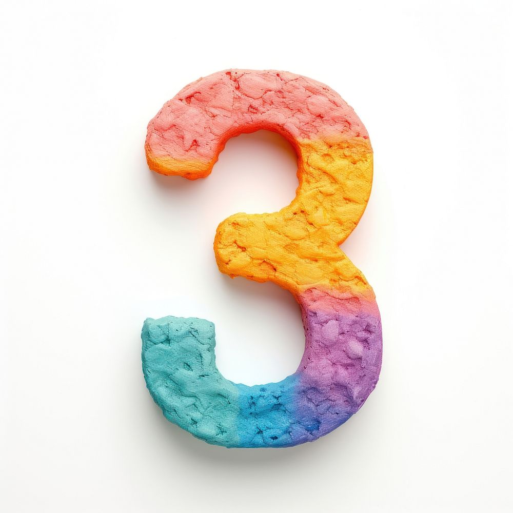 Letter Number 3 number font | Premium Photo Illustration - rawpixel