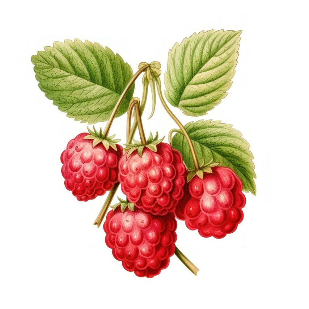Berry raspberry fruit plant.