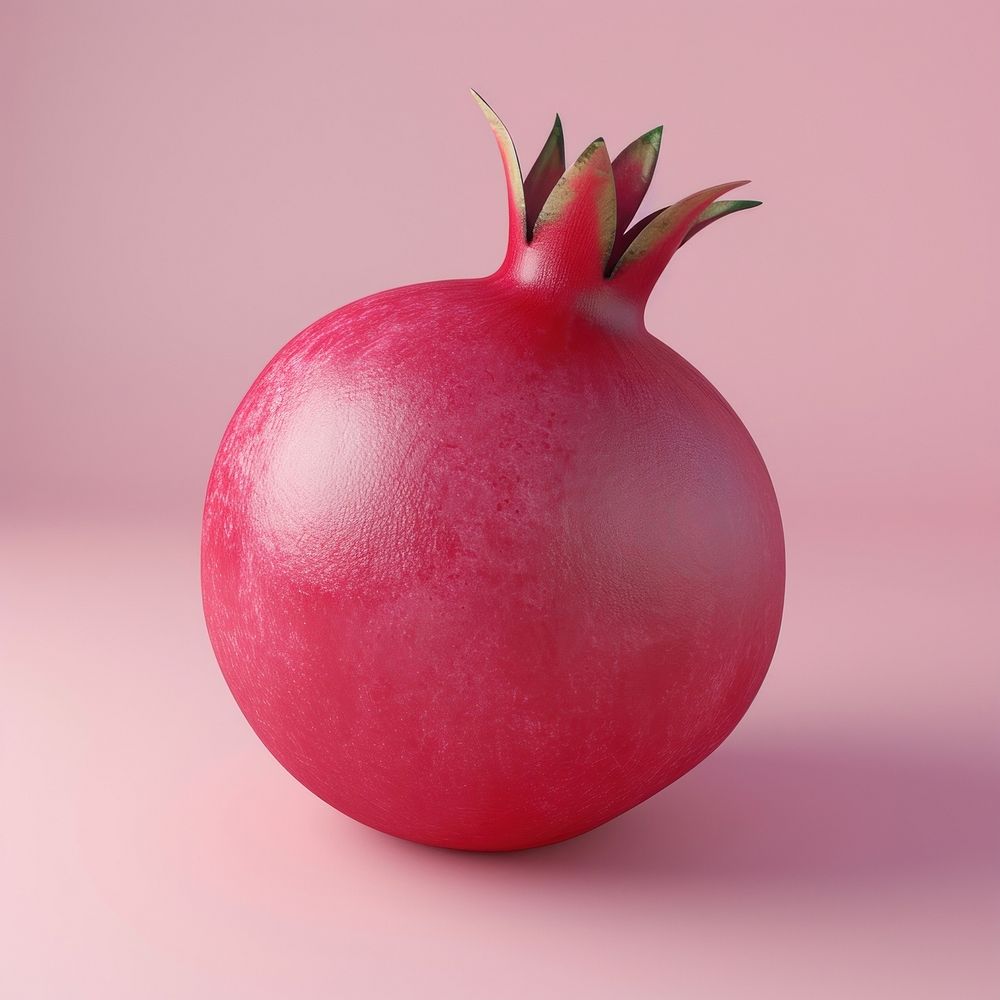 Pomegranate radish fruit plant.