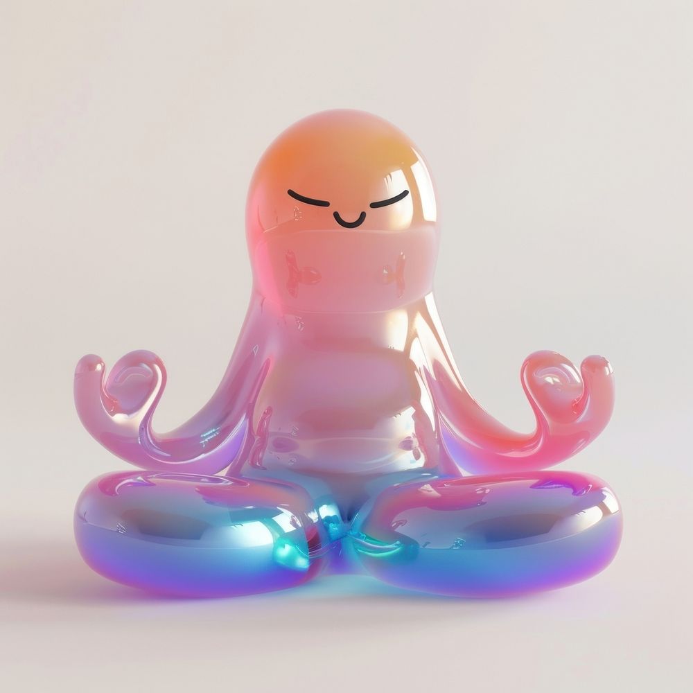 Yoga toy representation spirituality.