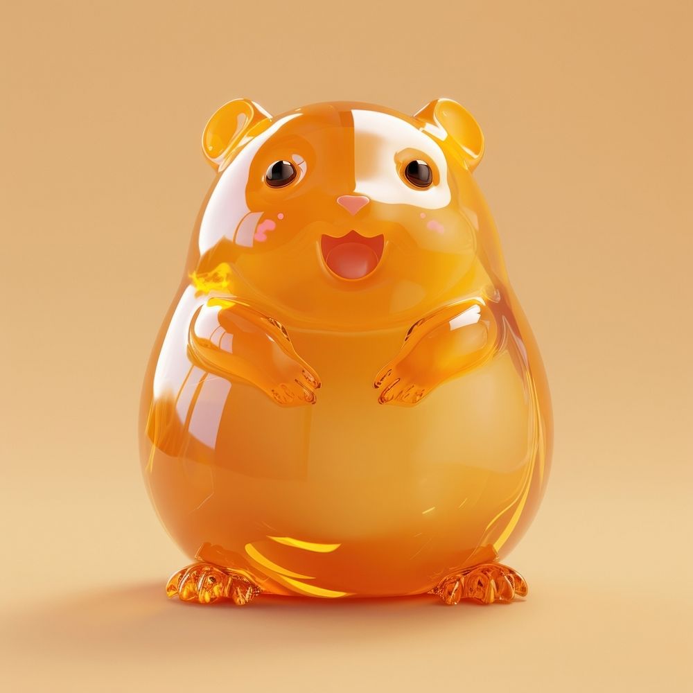 Hamster animal rodent representation.