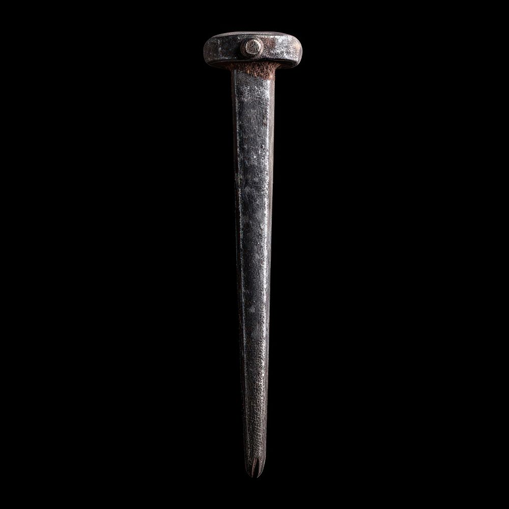 Metal nail dagger sword darkness.