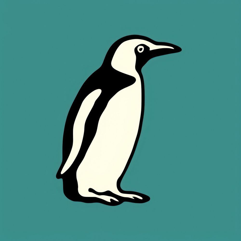 Penguin animal bird wildlife.