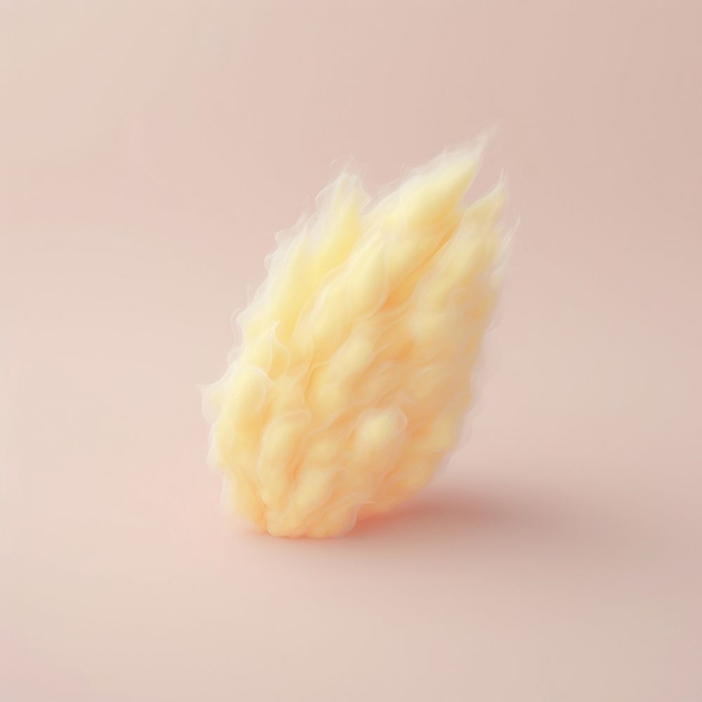 3d render of corn wool blossom yellow.