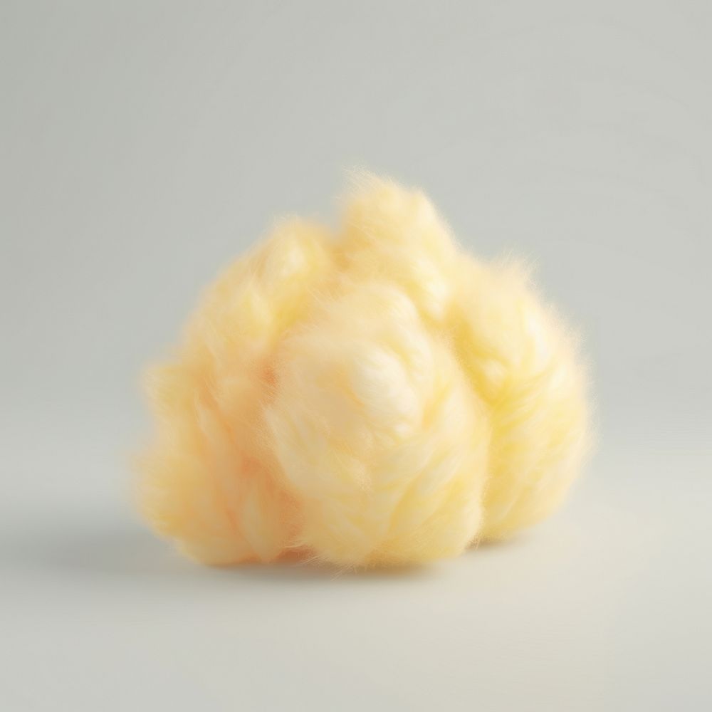 3d render of corn wool softness dumpling.