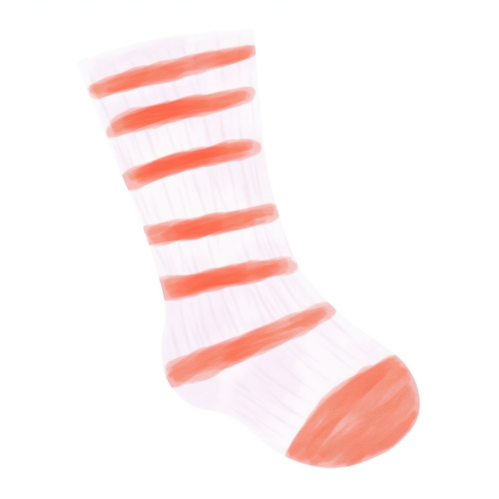 Socks white background clothing striped.