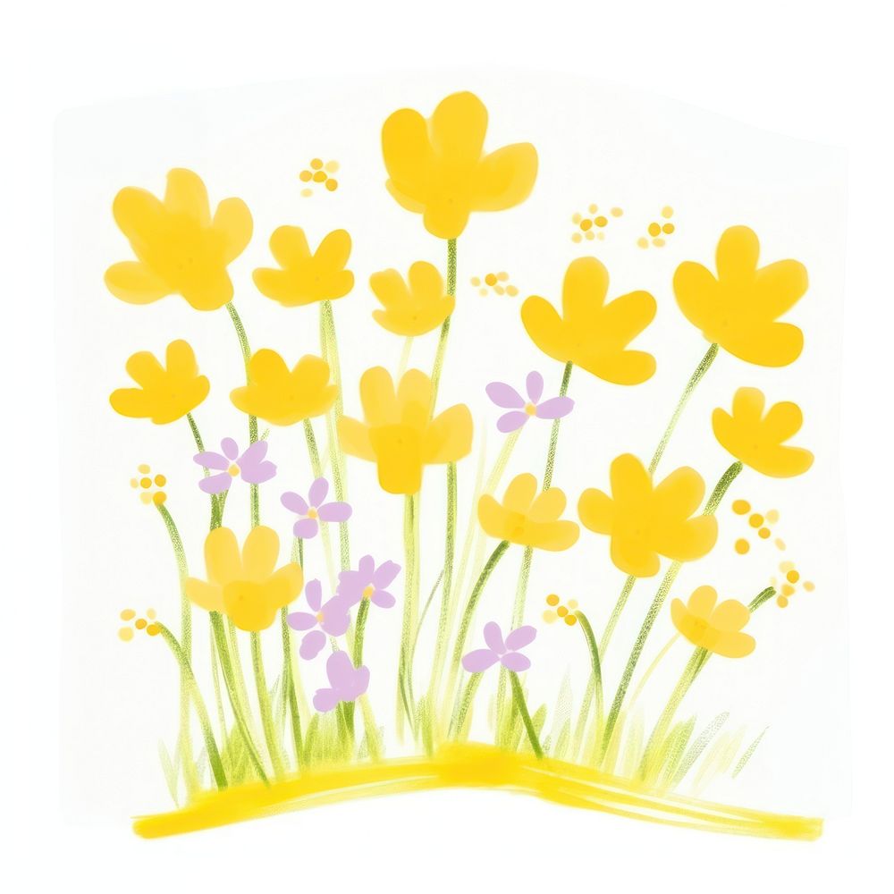 Wildflower daffodil petal plant.