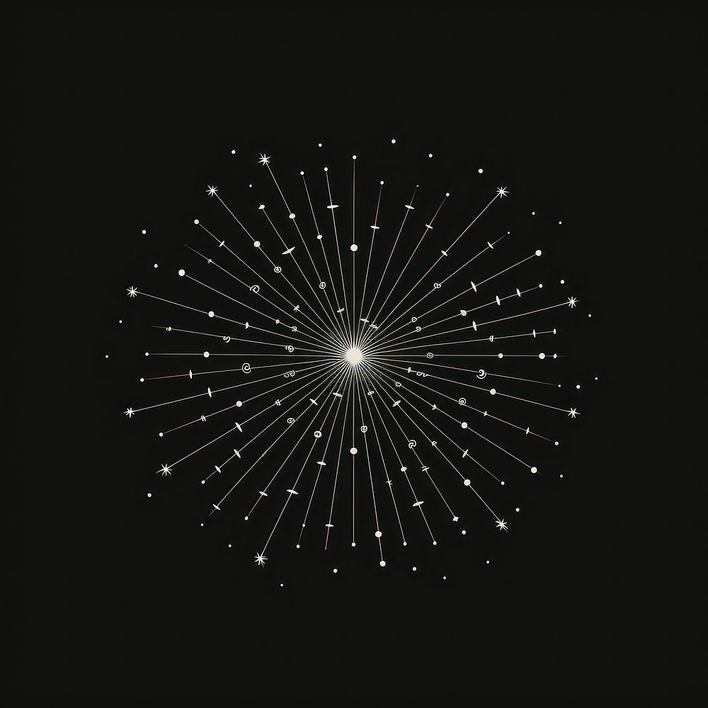 Star backgrounds fireworks night.