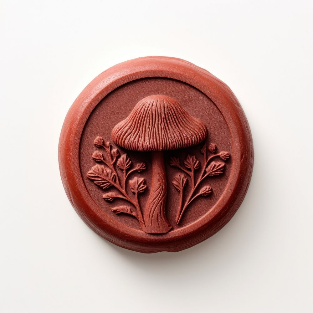 Seal Wax Stamp mushroom representation accessories creativity.