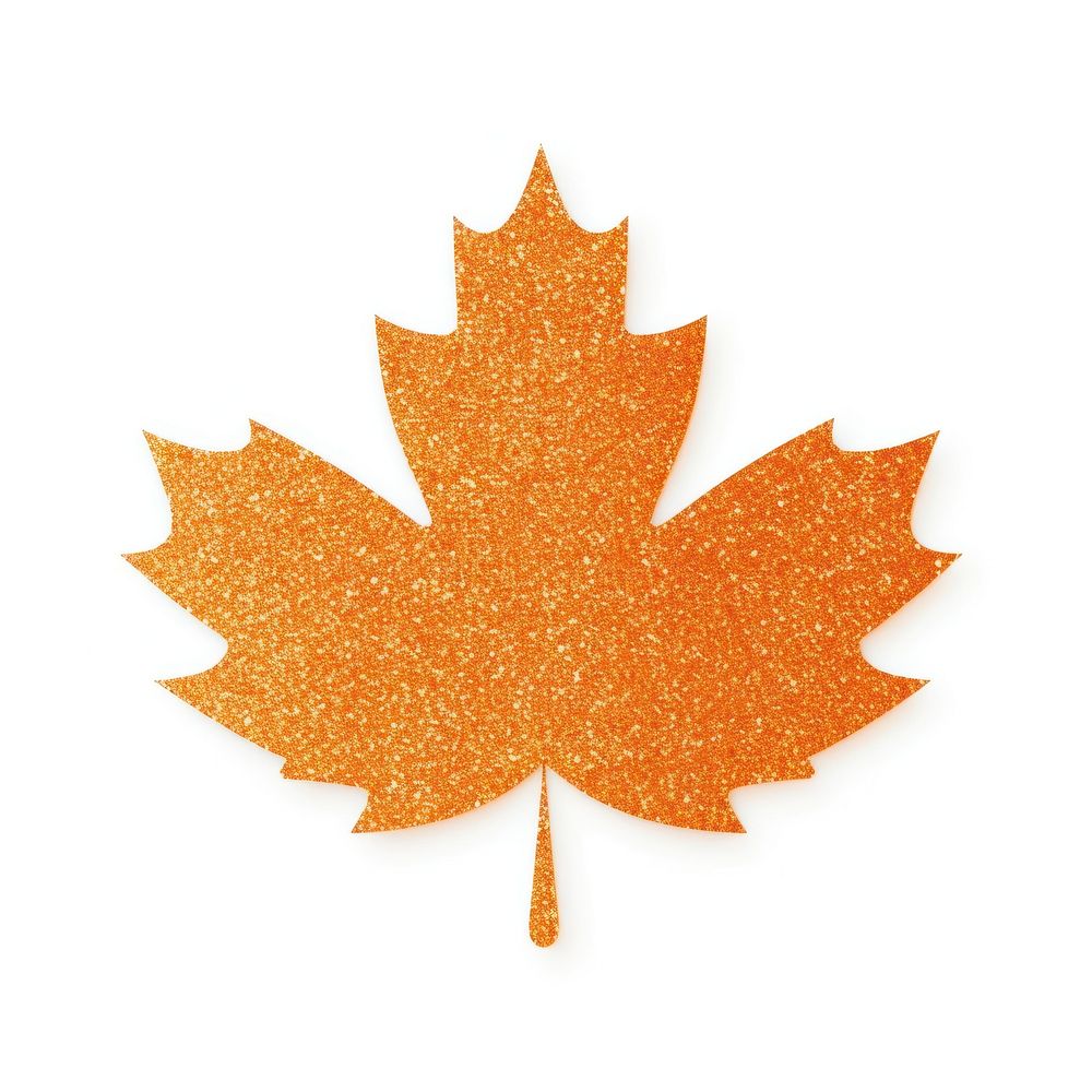 Maple leaf icon plant shape tree.