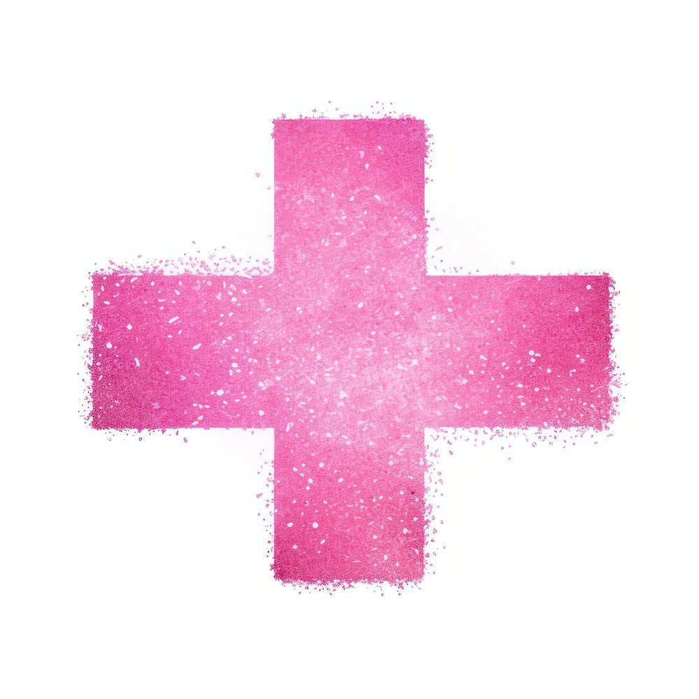 Hashtag icon symbol pink white background.