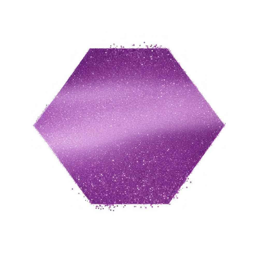 Pentagon icon purple backgrounds glitter.
