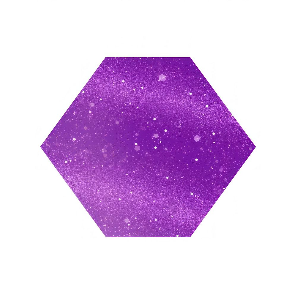 Pentagon icon purple shape paper.