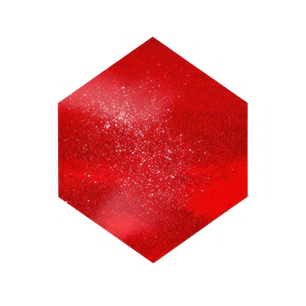 Hexagramgon icon backgrounds shape red.