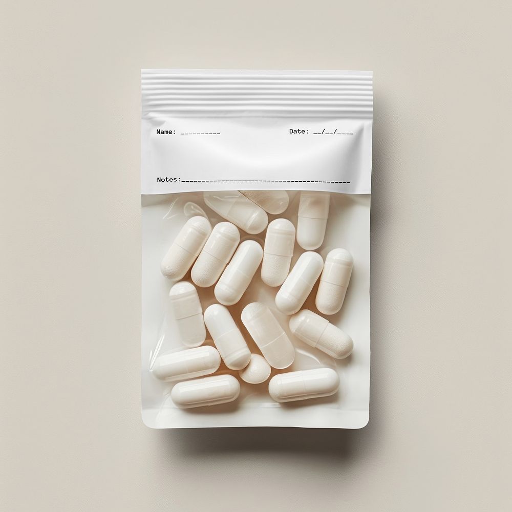 Pill zip bag