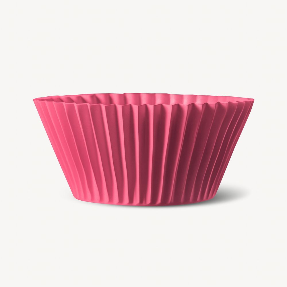 Pink cupcake liner