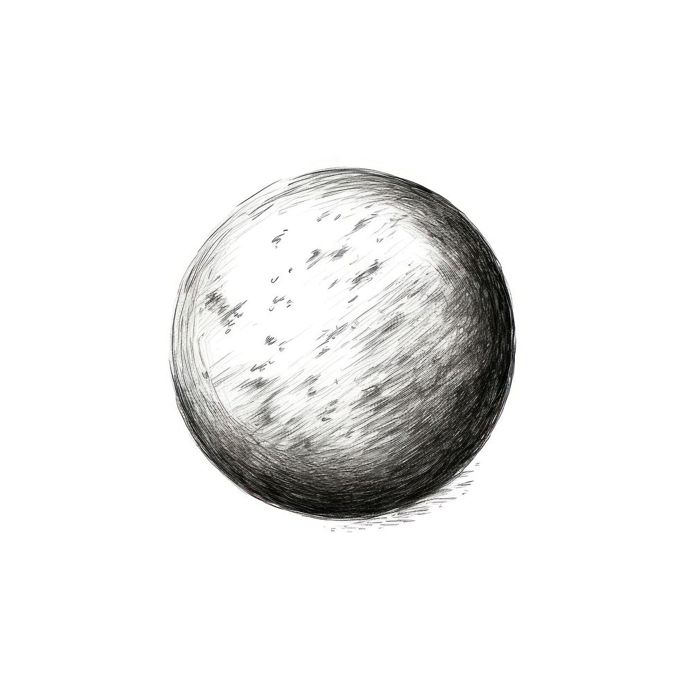 Orb drawing sphere sketch.
