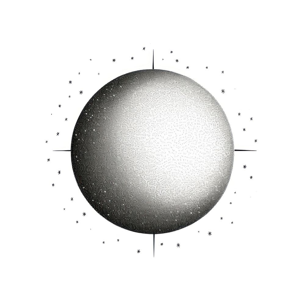Disco ball astronomy drawing sphere.