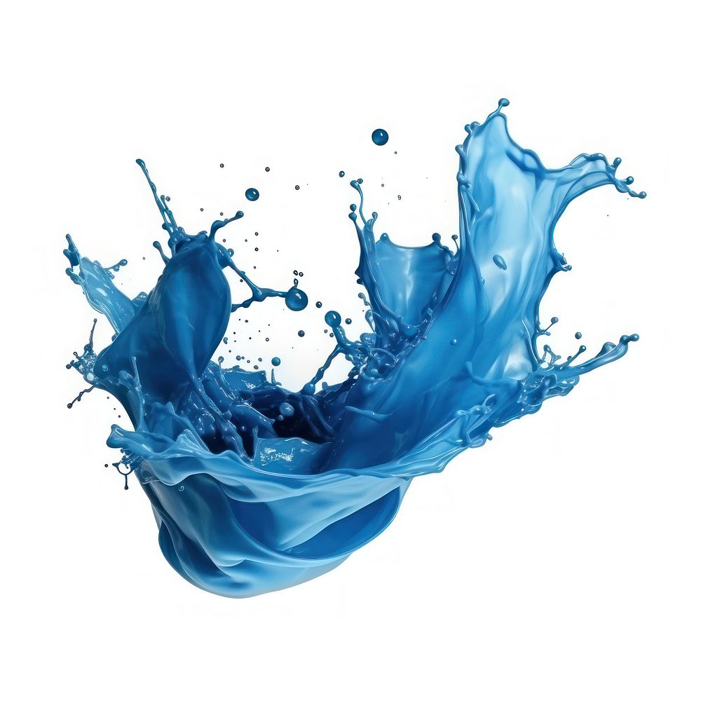 Blue Paint splash blue white | Premium Photo - rawpixel