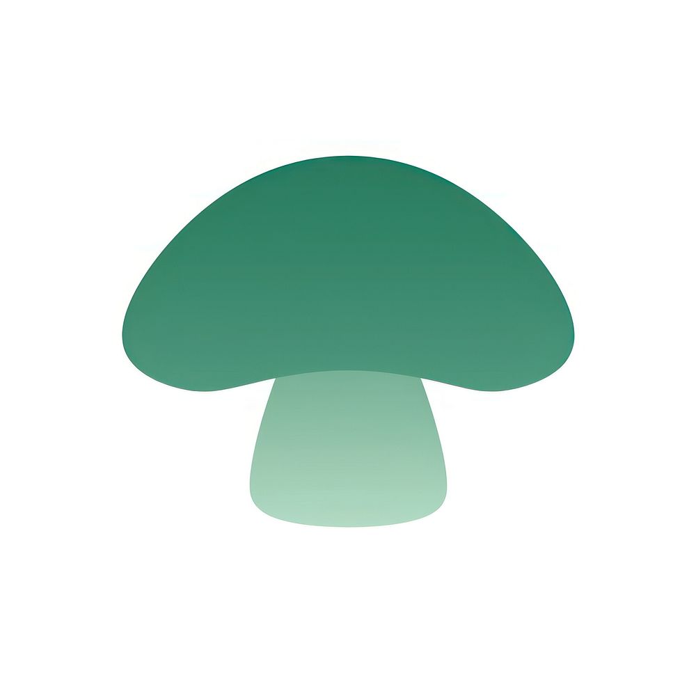 Mushroom shape gradient mushroom fungus plant.